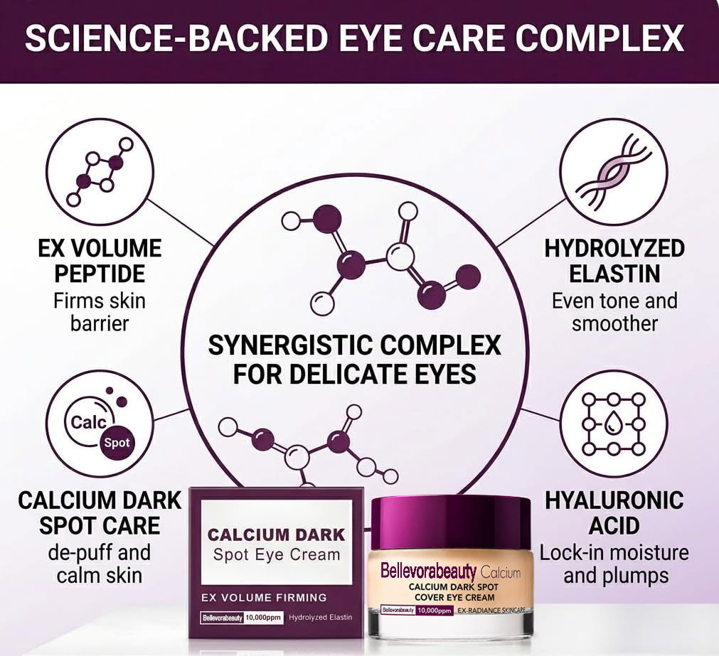 🔥 LAST DAY 50% OFF! Korean BellevorabeautyEye Cream for Dark Circles & Tired Eyes