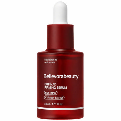 Advanced Korean skincare powered by NAD, EGF, and firming actives to visibly tighten, hydrate, and rejuvenate tired skin.